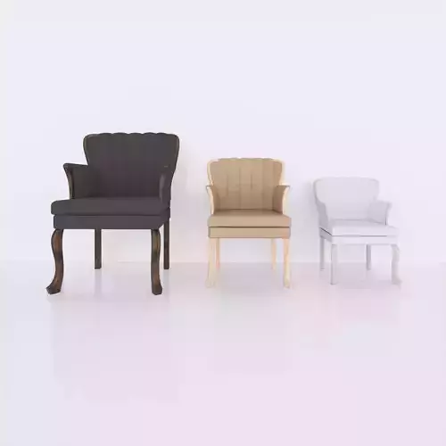 Revit Family - Full scalable armchair 2