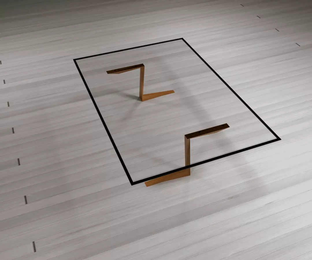 simple modern design for a table Free 3D model