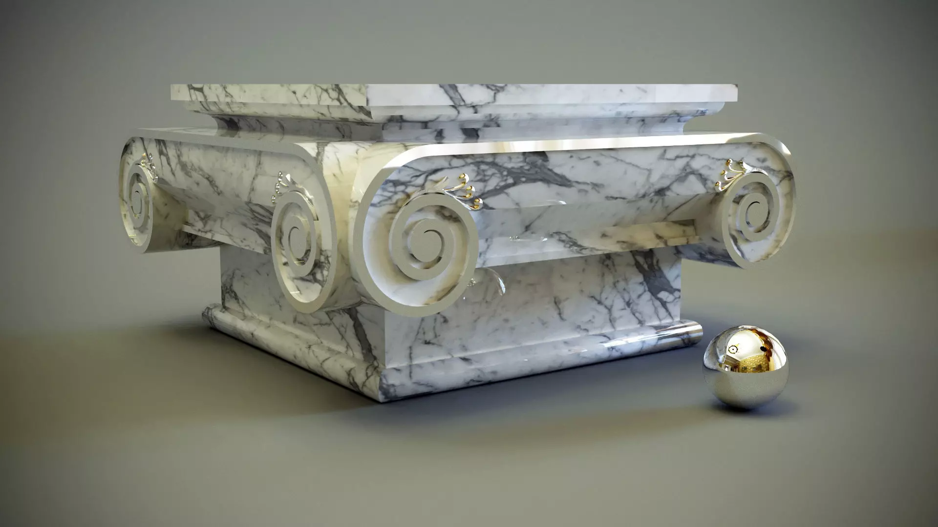 IONIC CAPITAL 3D model