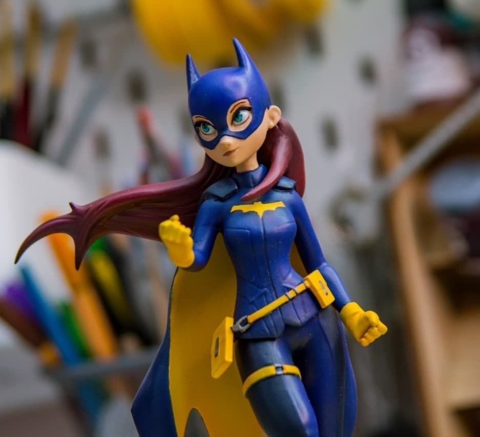Bat girl 3D print model_5