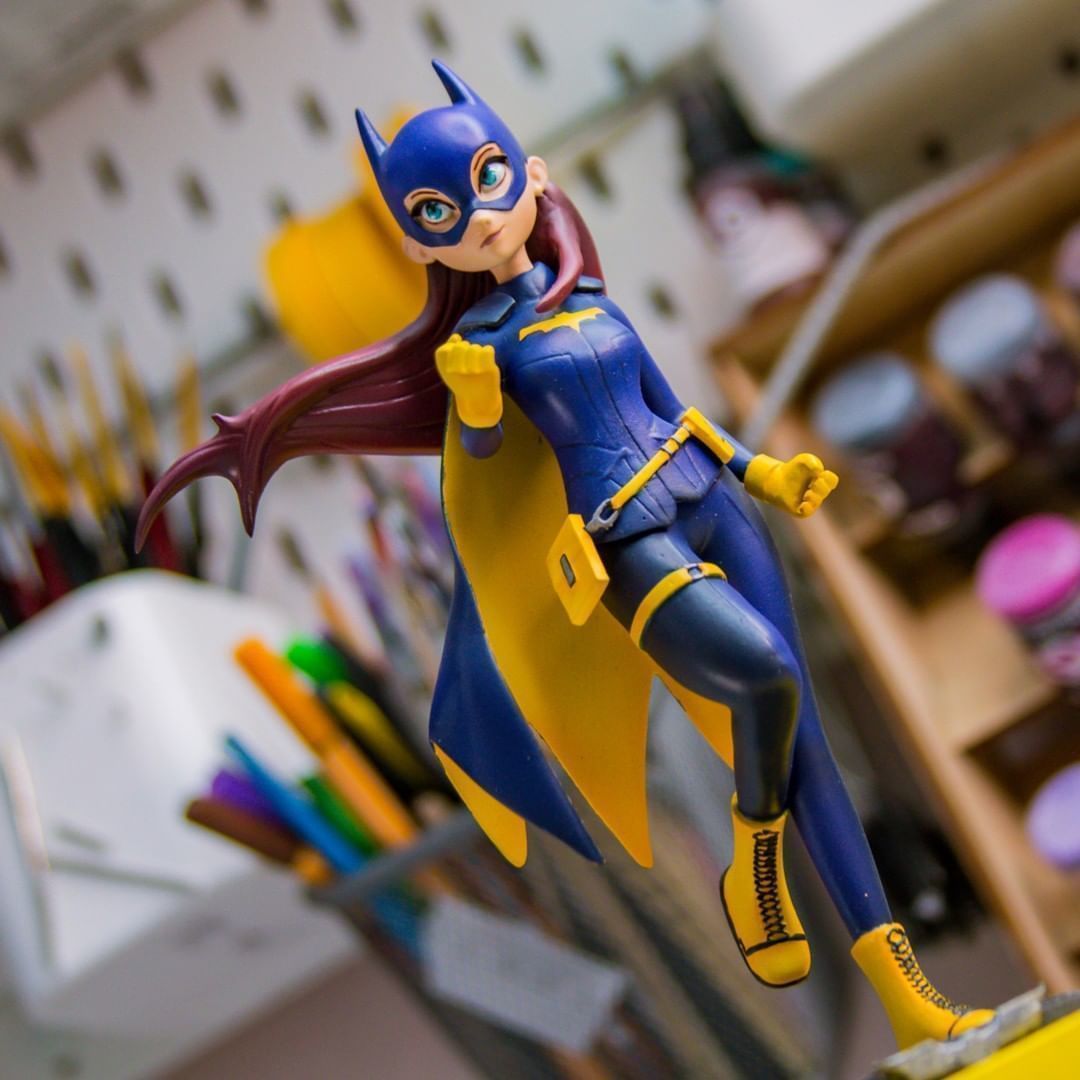 Bat girl 3D print model_12