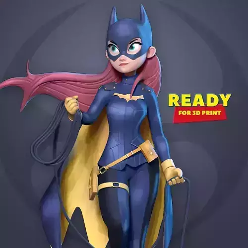 Bat girl 3D print model