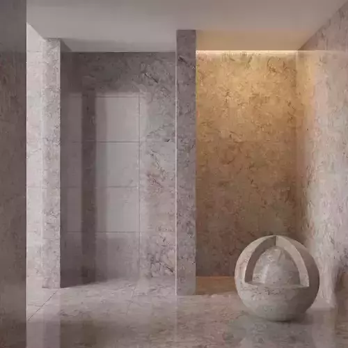 Marble wall 34