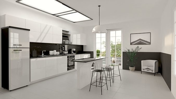 kitchen 3D model