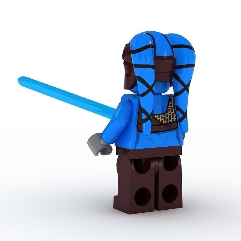 LEGO Minfigure Aayala Secura 3D model_1