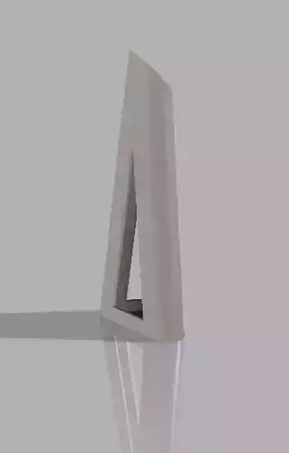 Beatitude cross vase