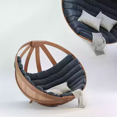 Cradle chair 3D model