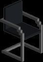 Afinity Studios - 3D Voxel Chairs Model pack Low-poly 3D model_35