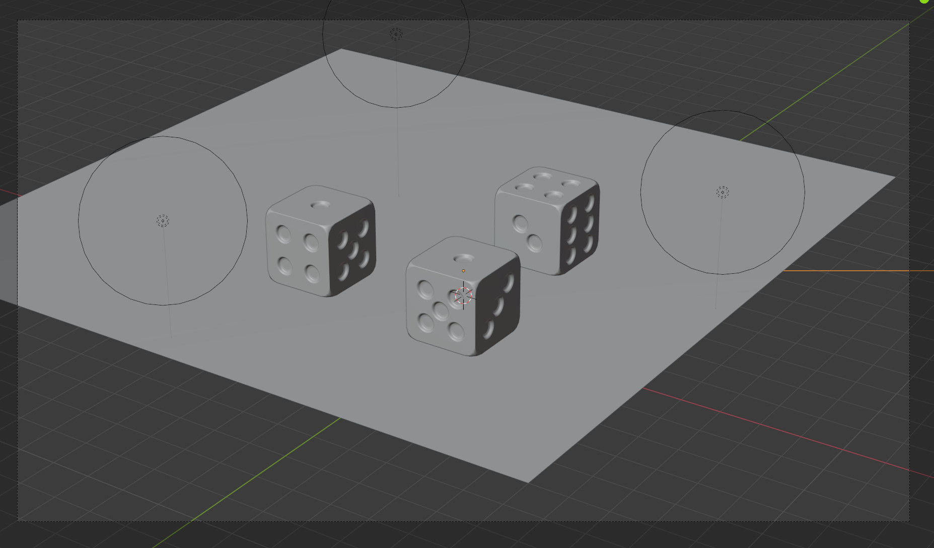 Dice used 3D model_5