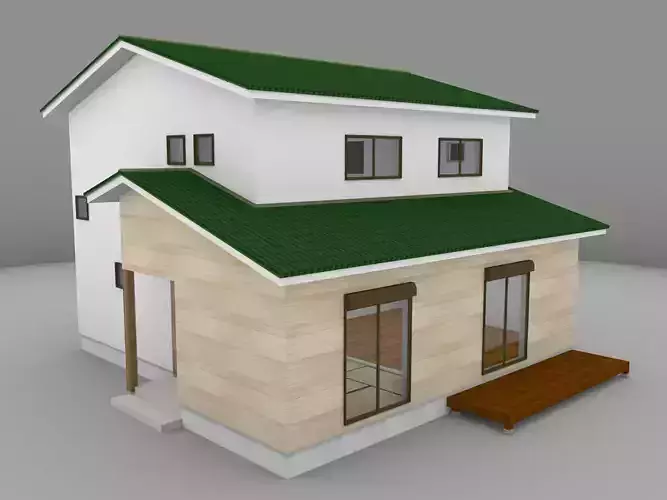 House model for background 15