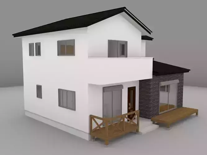 House model for background 16