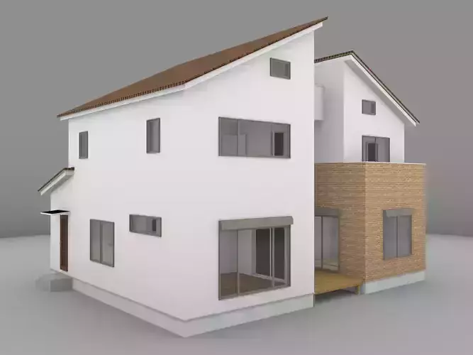 House model for background 18