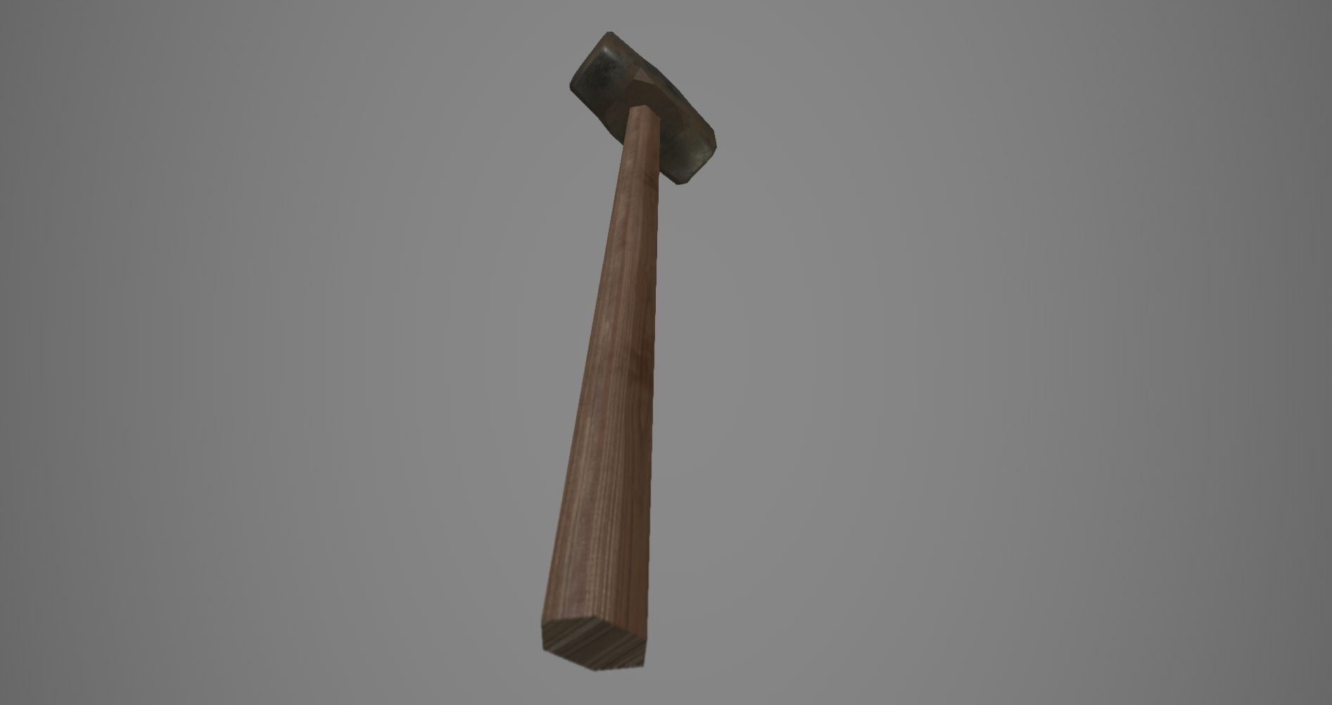 Shed with props Low-poly 3D model_20