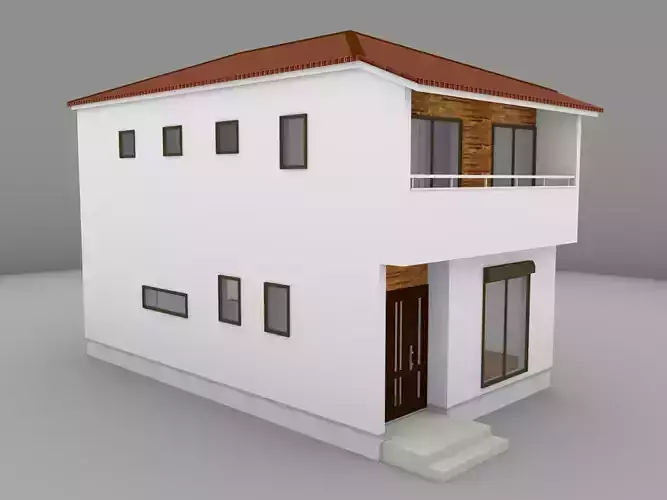 House model for background 20