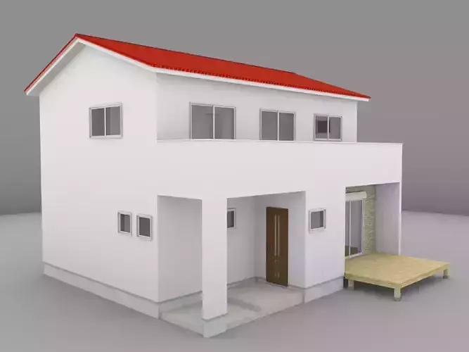House model for background 21