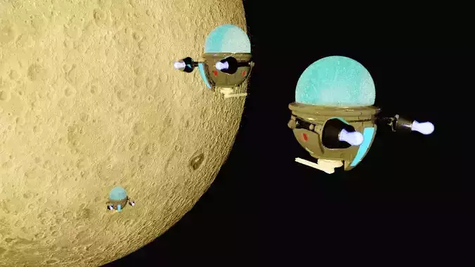 Spaceship easter egg