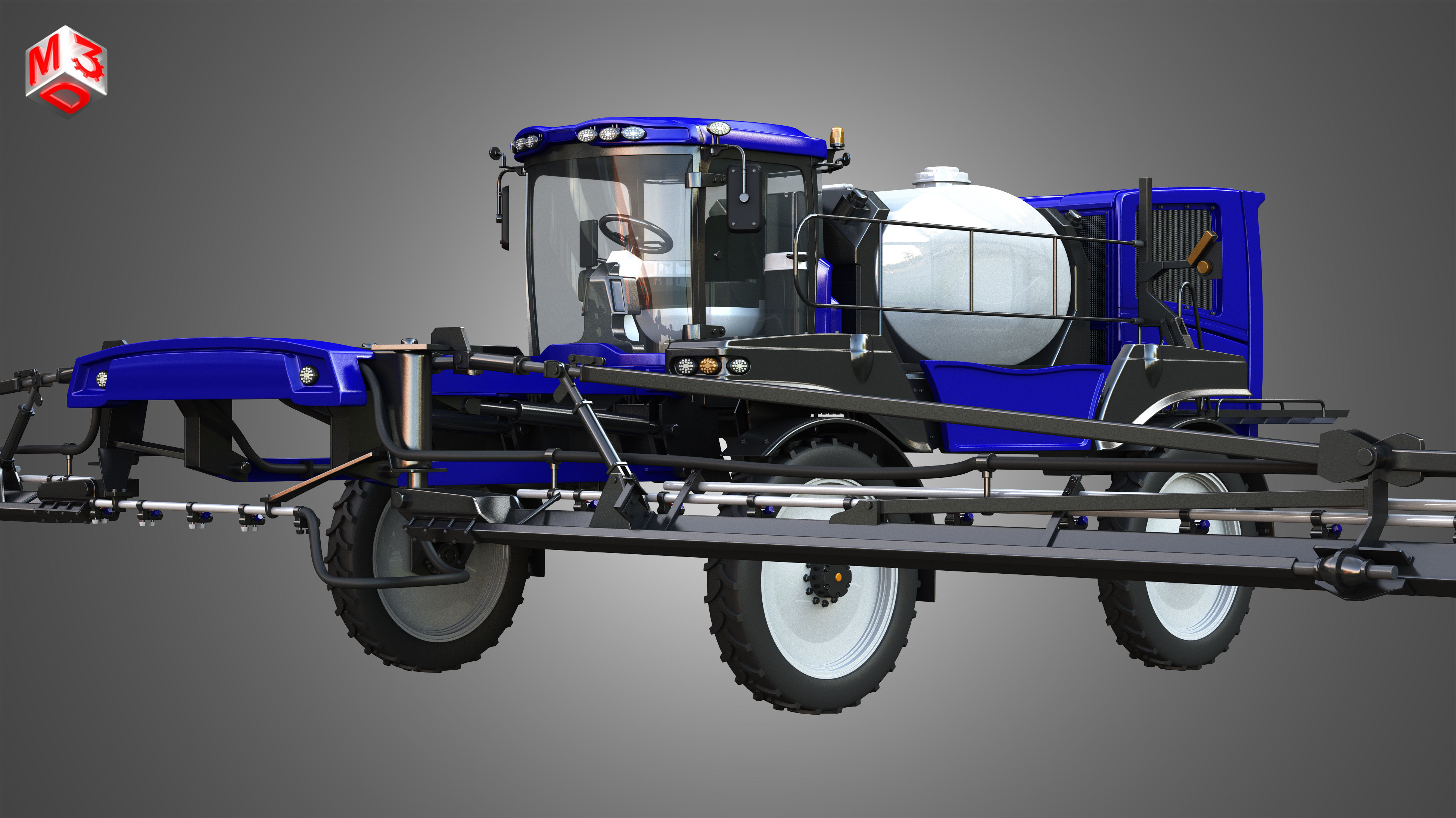 Self-propelled Front Boom Sprayer
