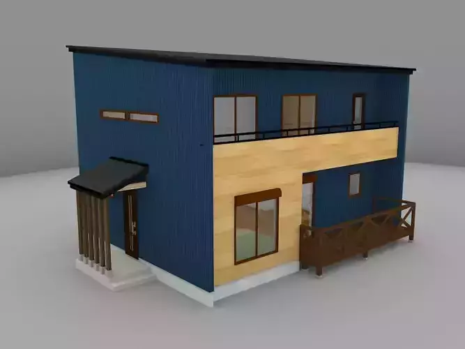 House model for background 26