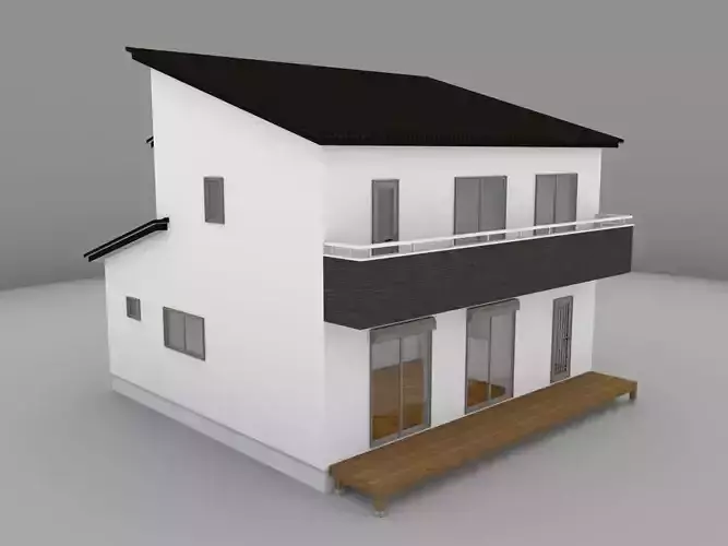 House model for background 25
