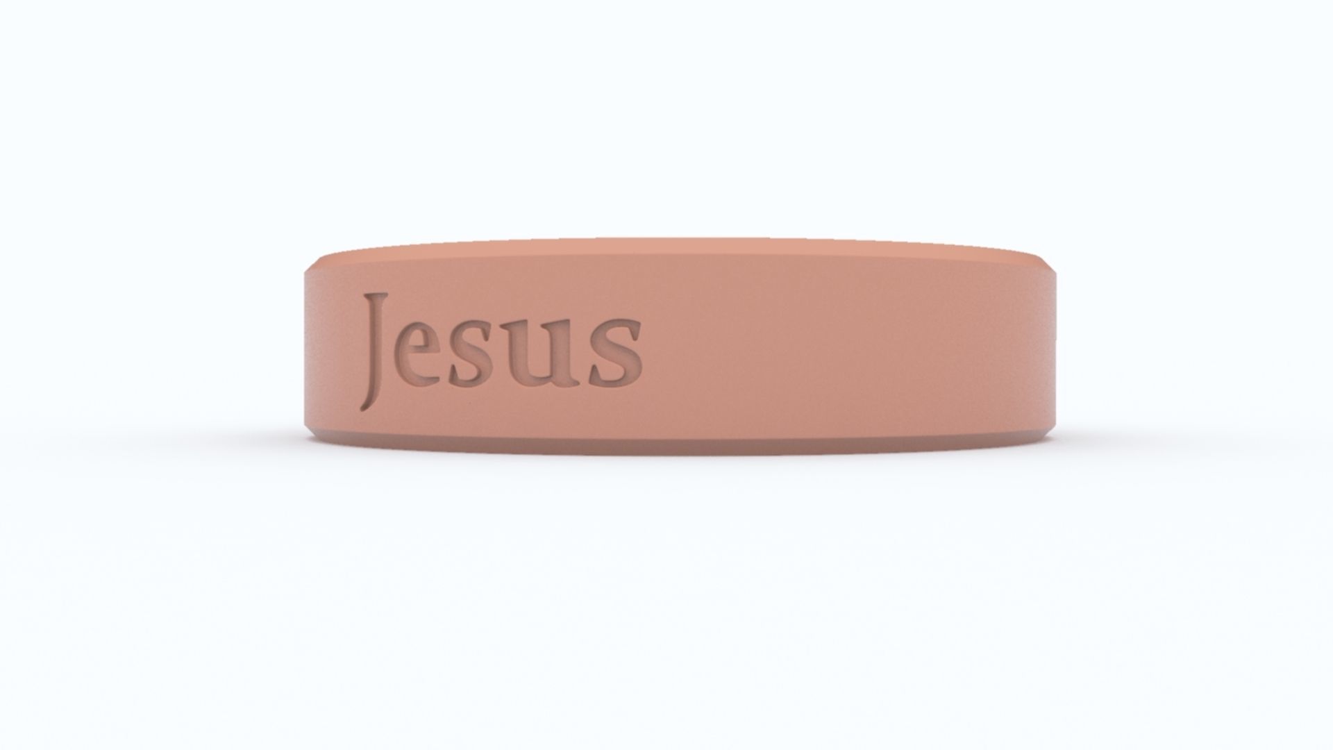 Jesus Ring Blue 3D print model_7