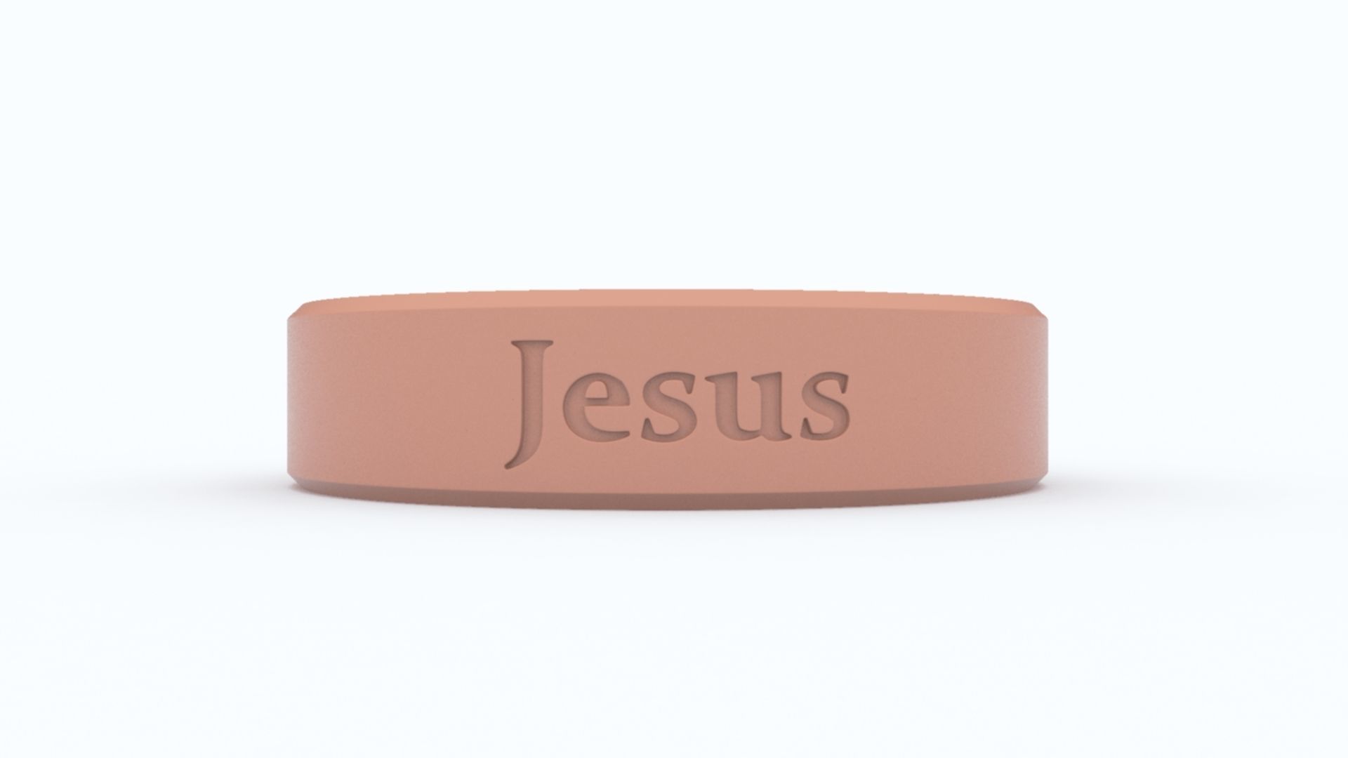 Jesus Ring Blue 3D print model_5