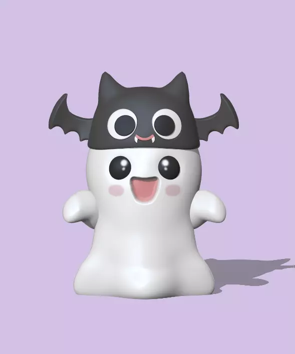 Halloween - Ghost  3D print model_0