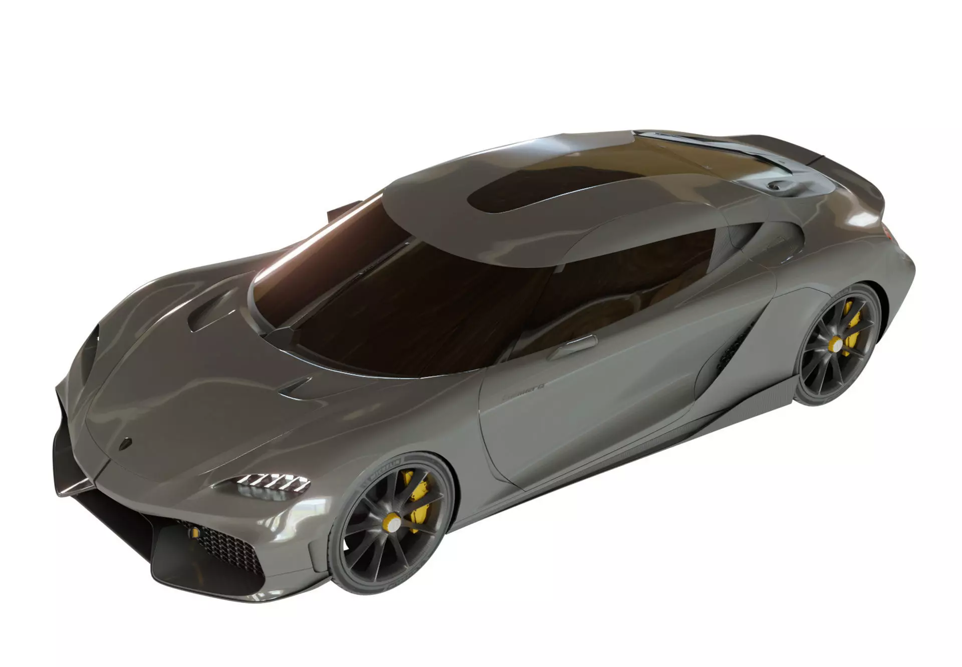 Koenigsegg Gemera 3d model 3D model