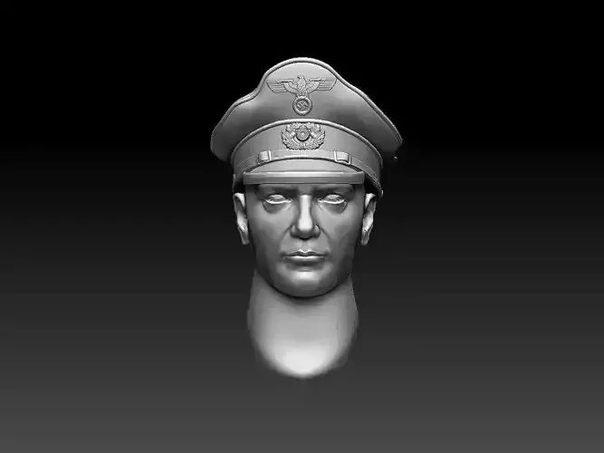 head 4 luftwaffe officer bust