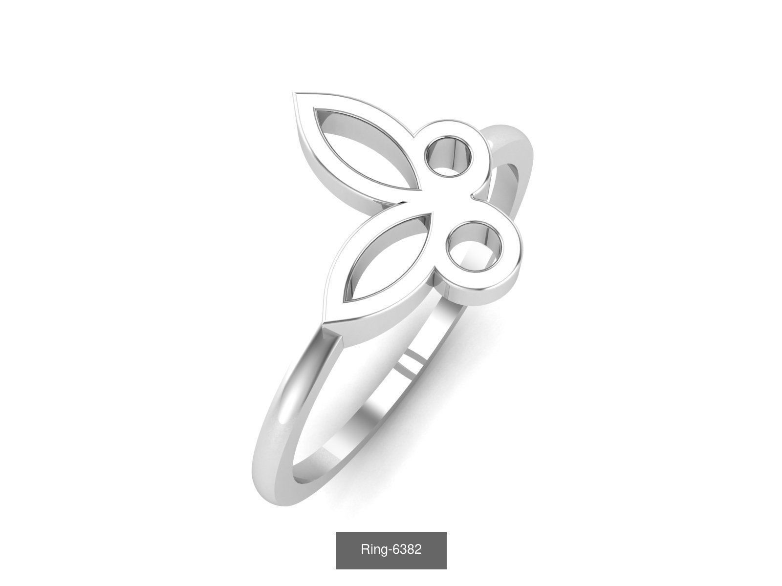66 Flower rings 3D Model Collection_31