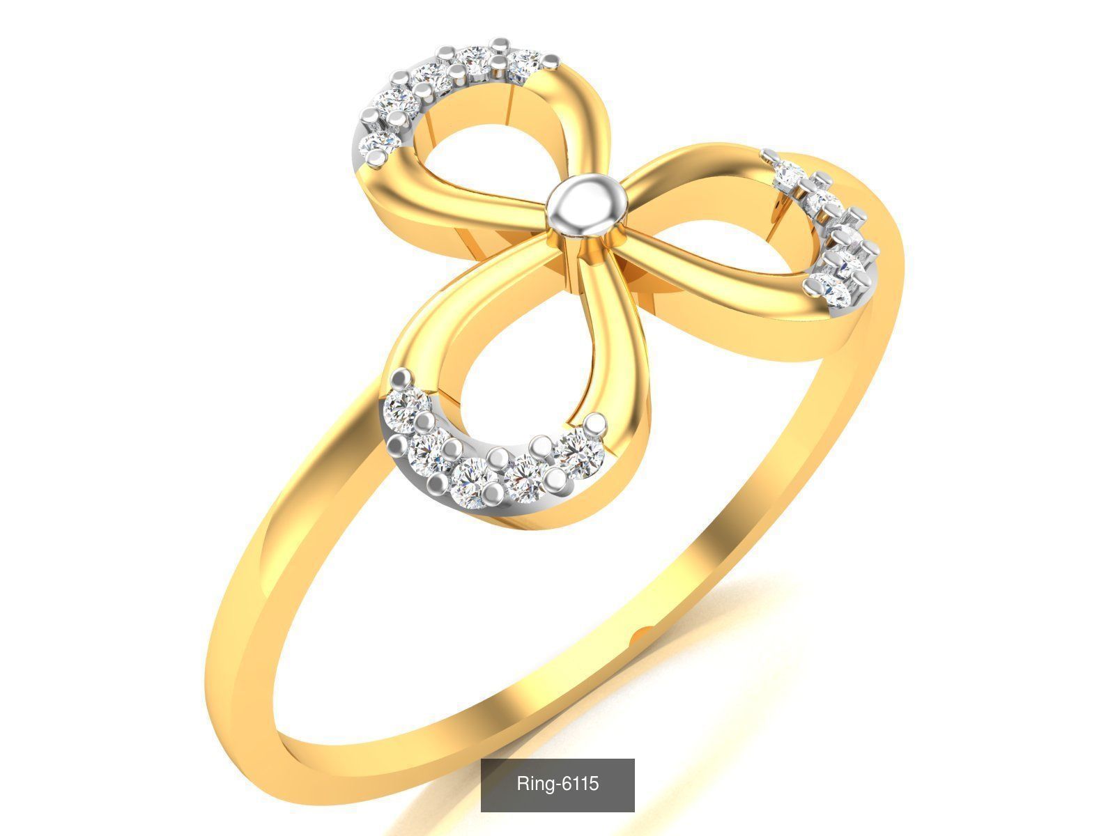 66 Flower rings 3D Model Collection_25
