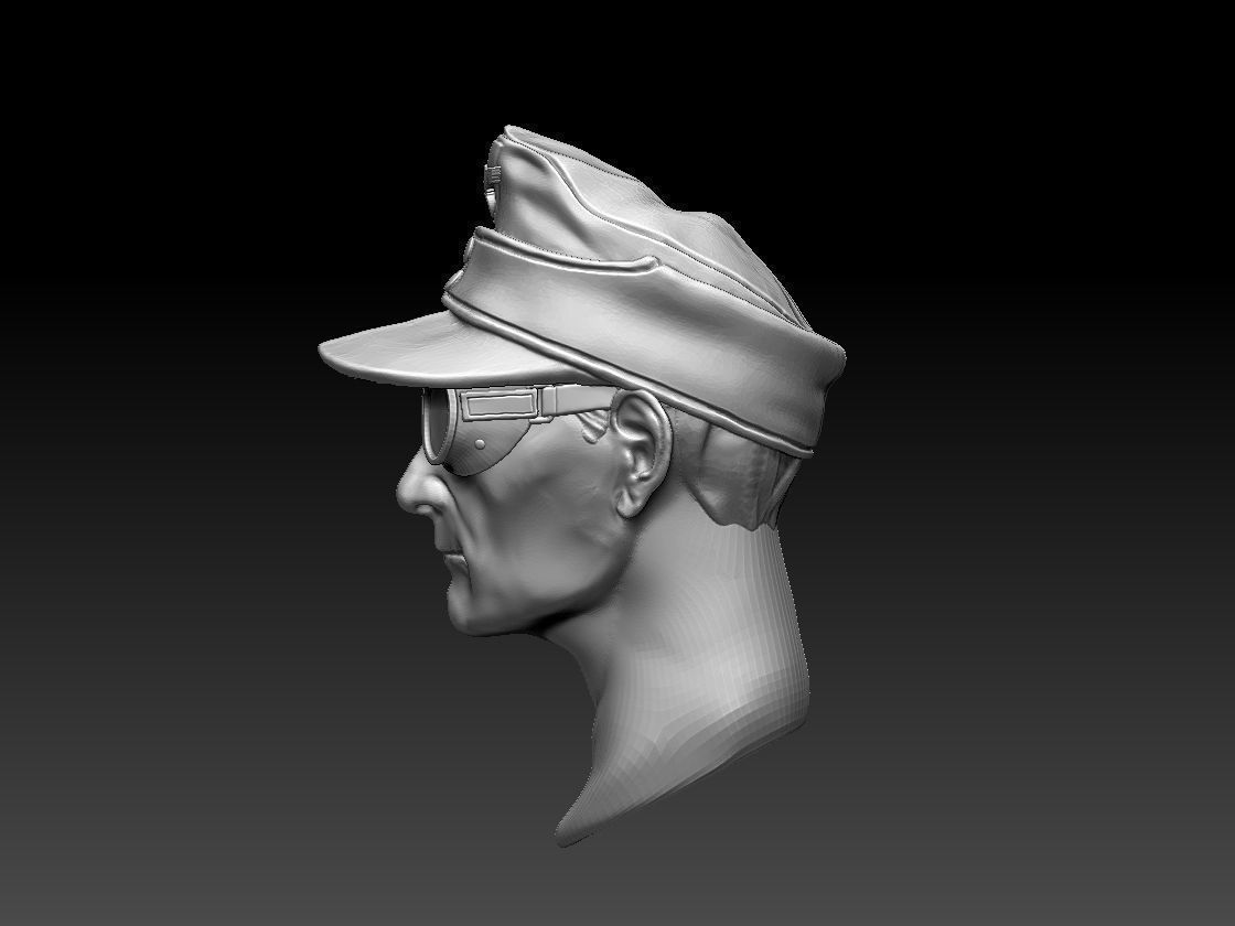 head 9 shoe 3D print model_20