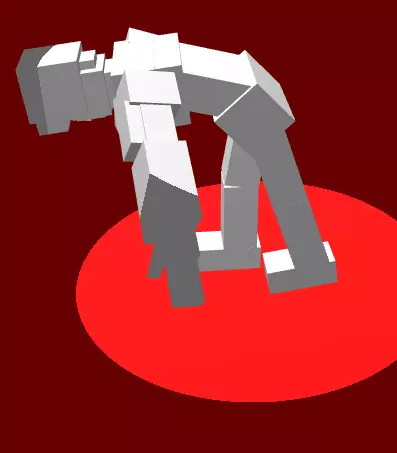 Pose-able Low-Poly Proportionate Character Free low-poly 3D model