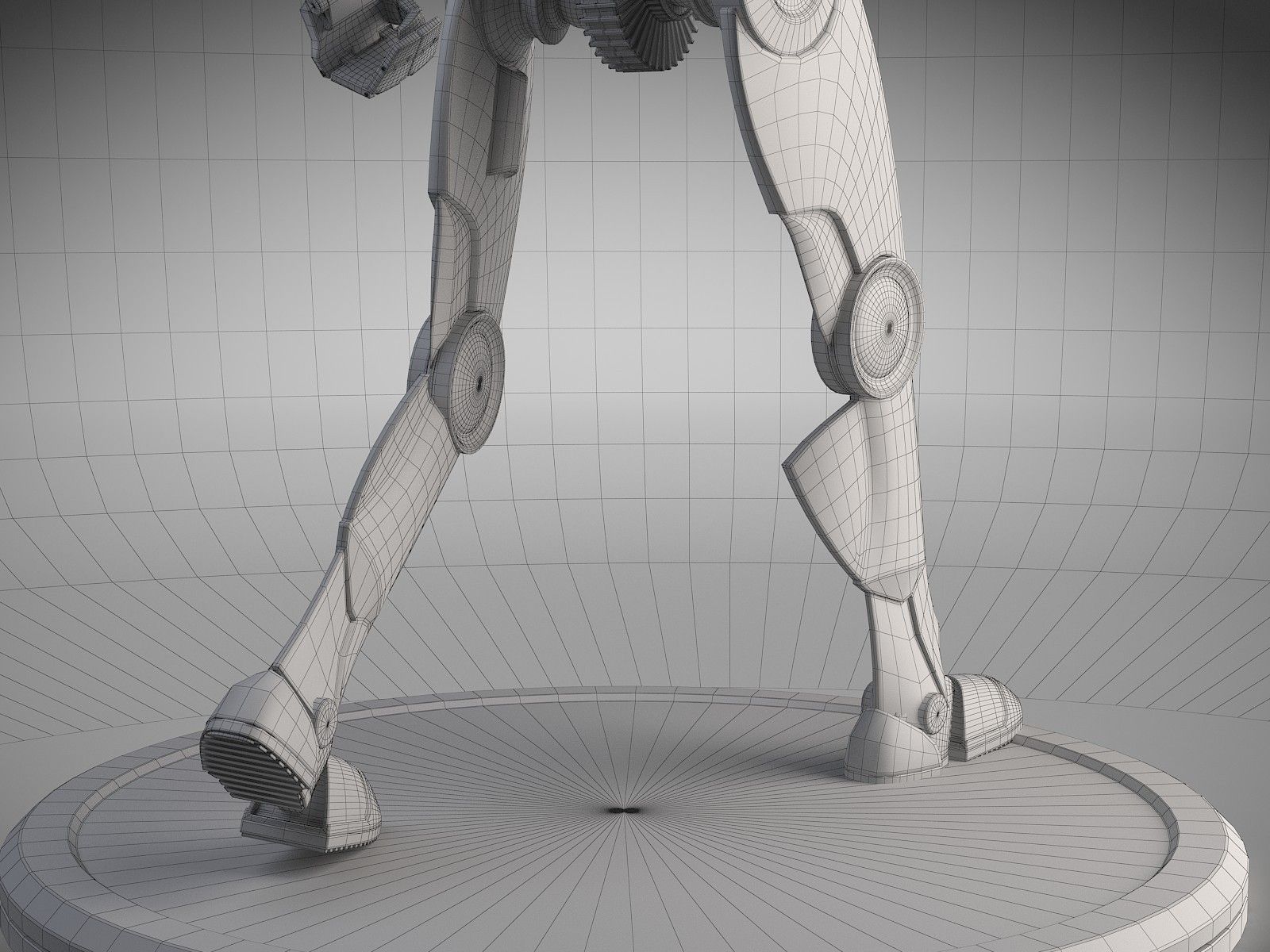 Star Wars B2 Battle Droid 3D model_16