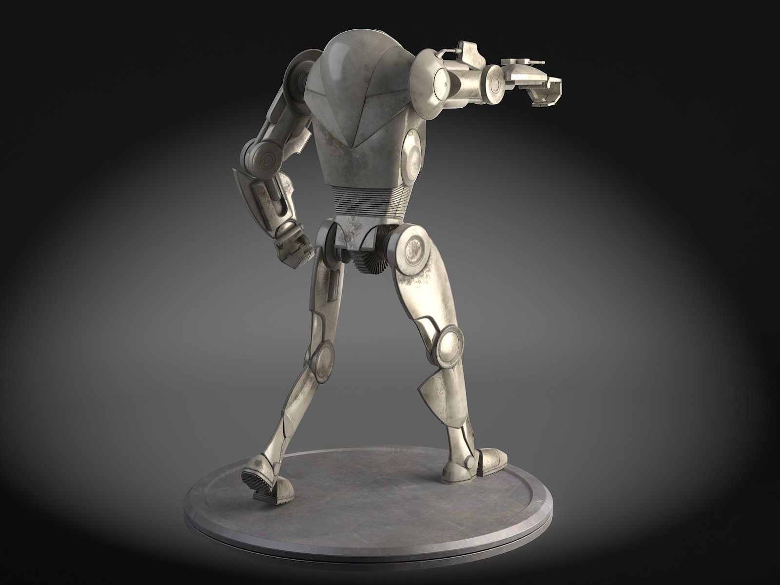 Star Wars B2 Battle Droid 3D model_17