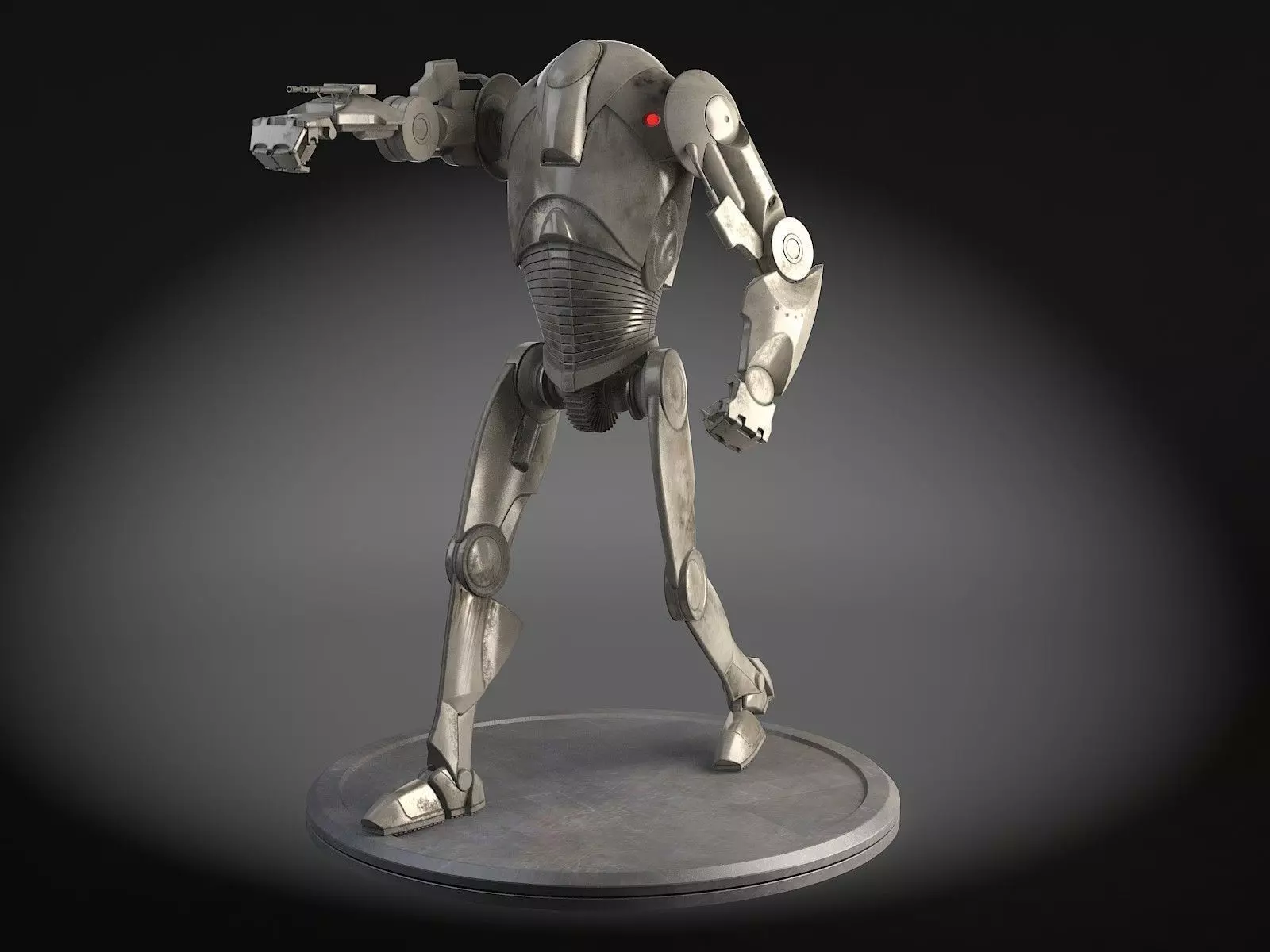 Star Wars B2 Battle Droid 3D model_0