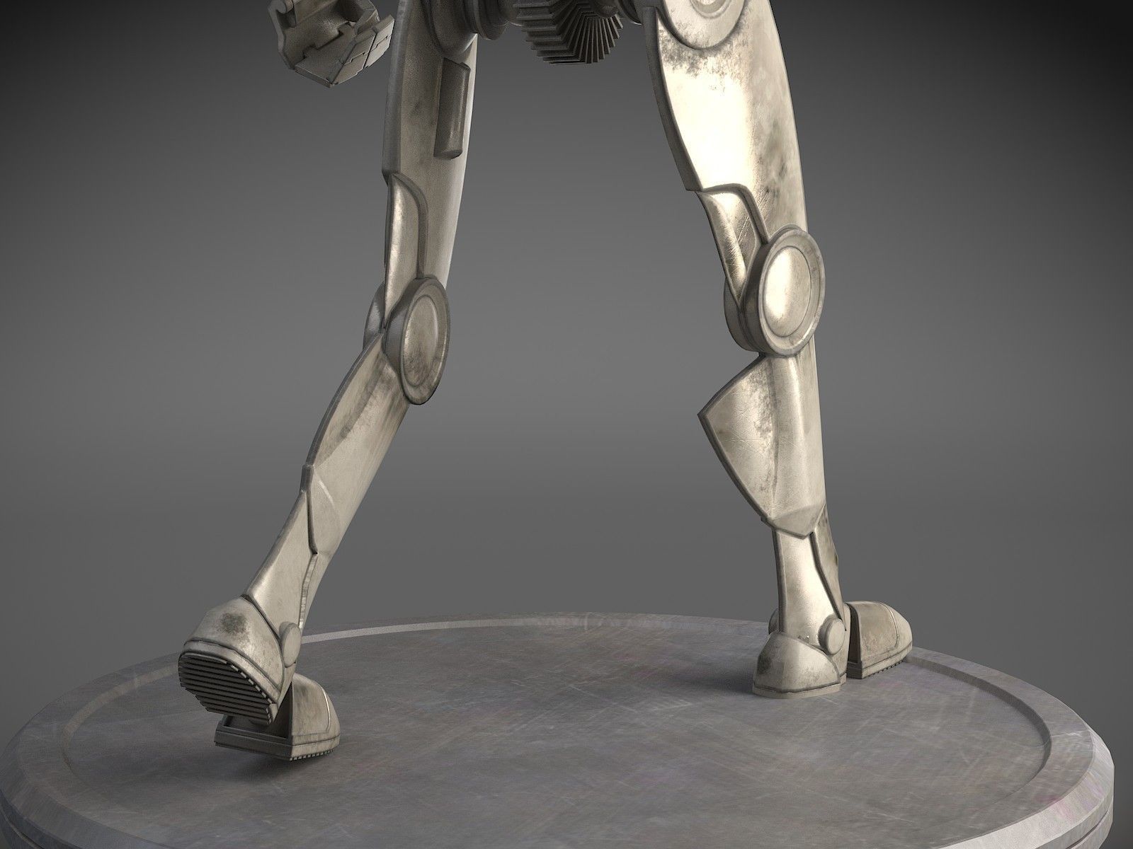 Star Wars B2 Battle Droid 3D model_4
