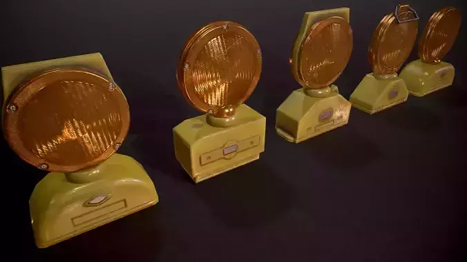 Barricade Lights - set custom