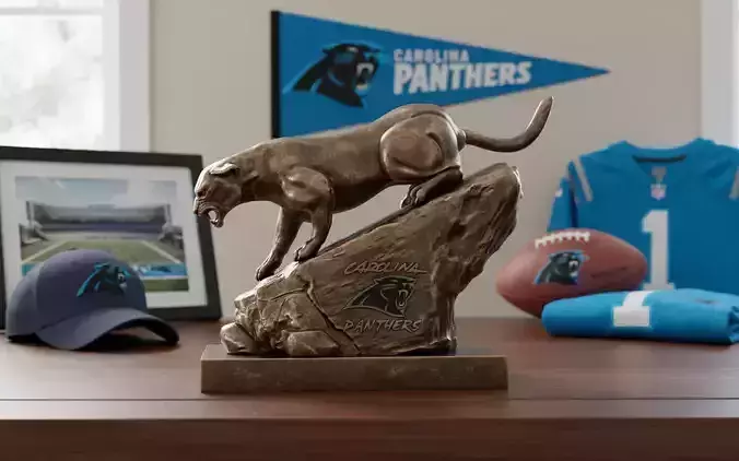 Statue Carolina Panthers - National Football Conference - NFC 