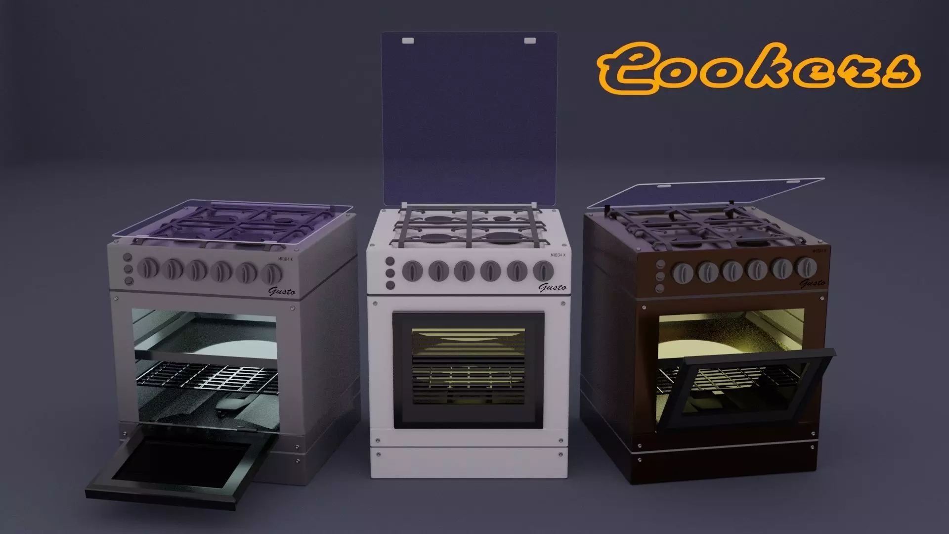 Cooker cookers 3D model