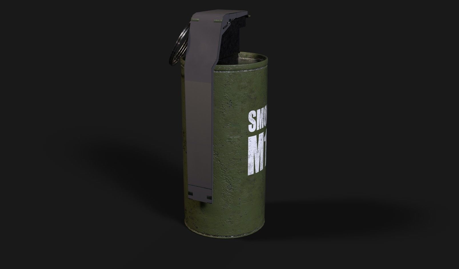 Frag hand grenades PACK Low-poly 3D model_25
