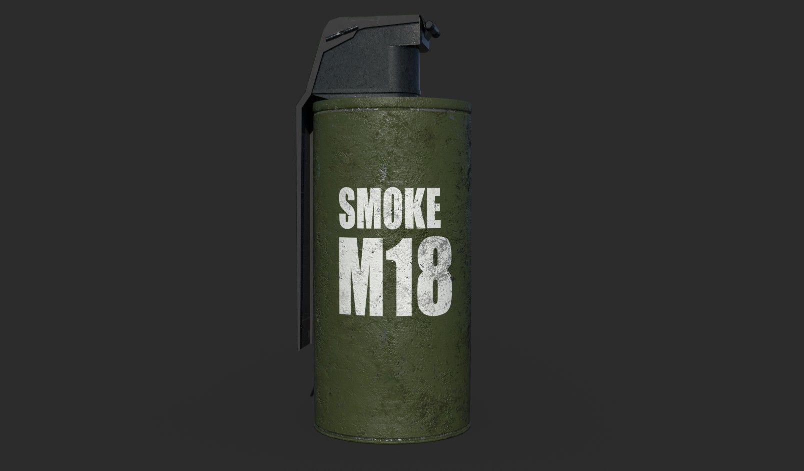 Frag hand grenades PACK Low-poly 3D model_33