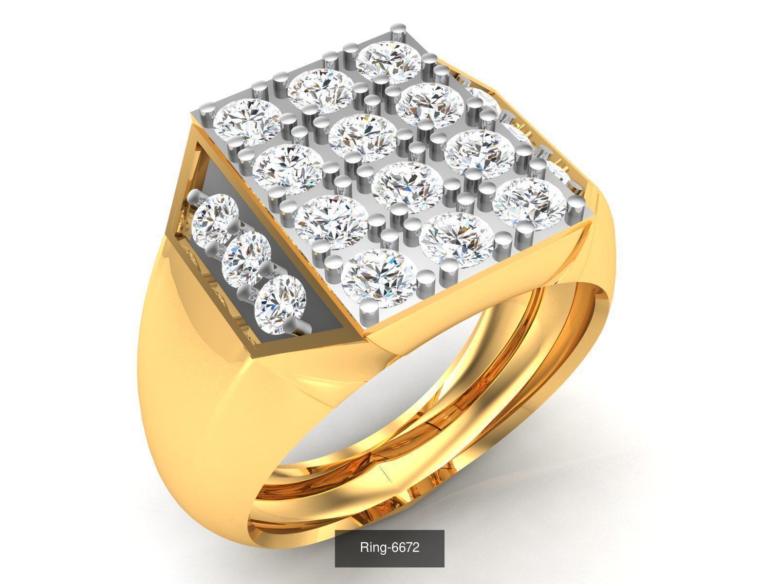 52 Groom Gents Ring 3D Model Collection_31