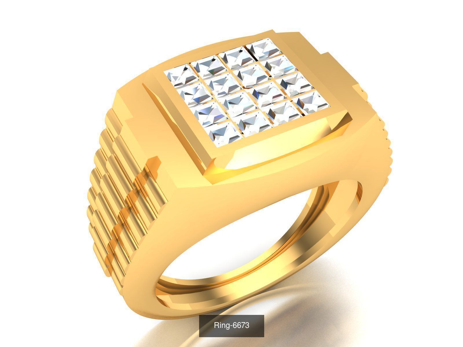 52 Groom Gents Ring 3D Model Collection_30