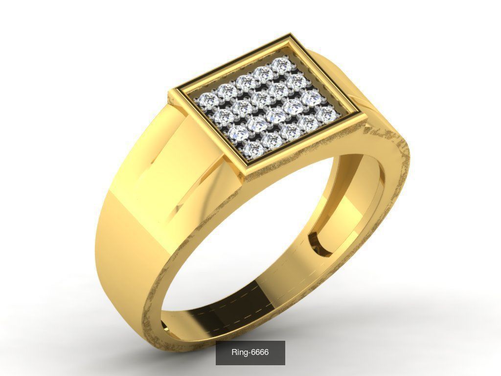 52 Groom Gents Ring 3D Model Collection_33