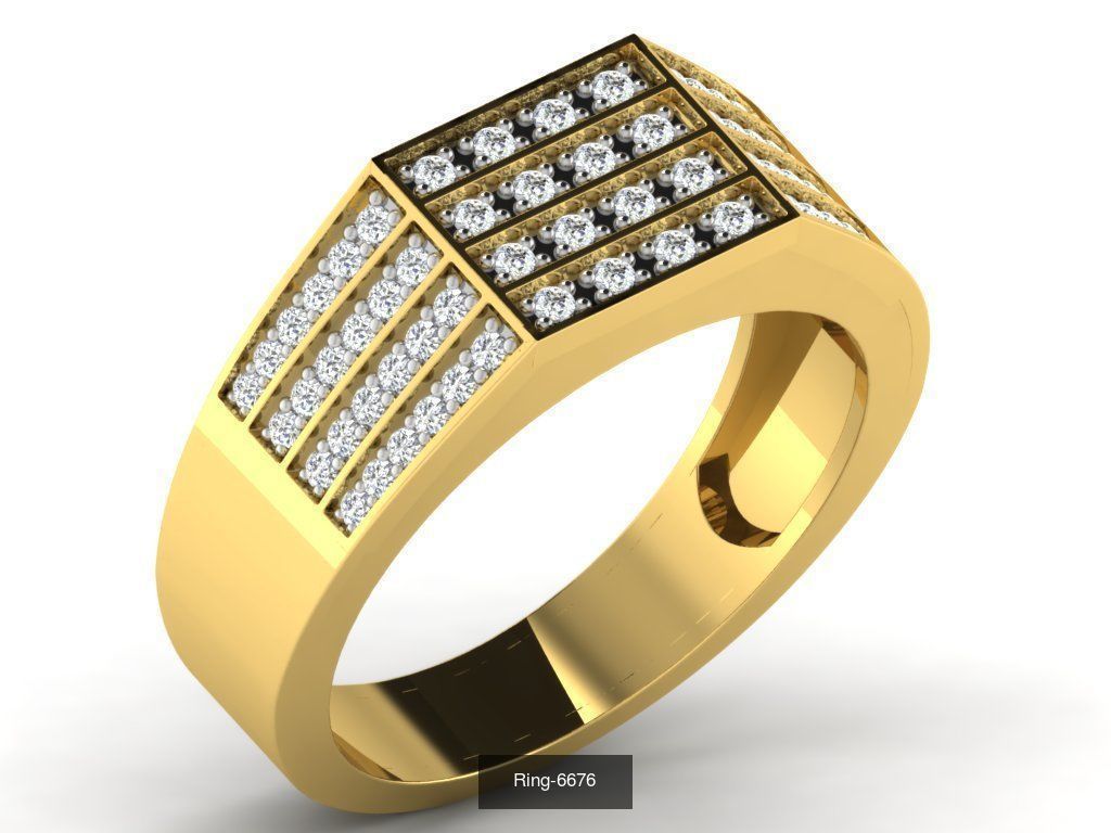 52 Groom Gents Ring 3D Model Collection_28