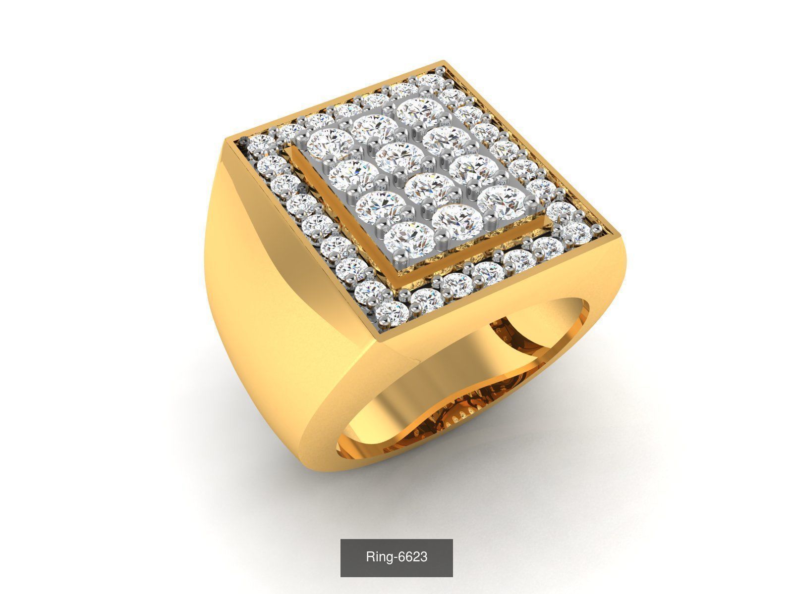 52 Groom Gents Ring 3D Model Collection_35