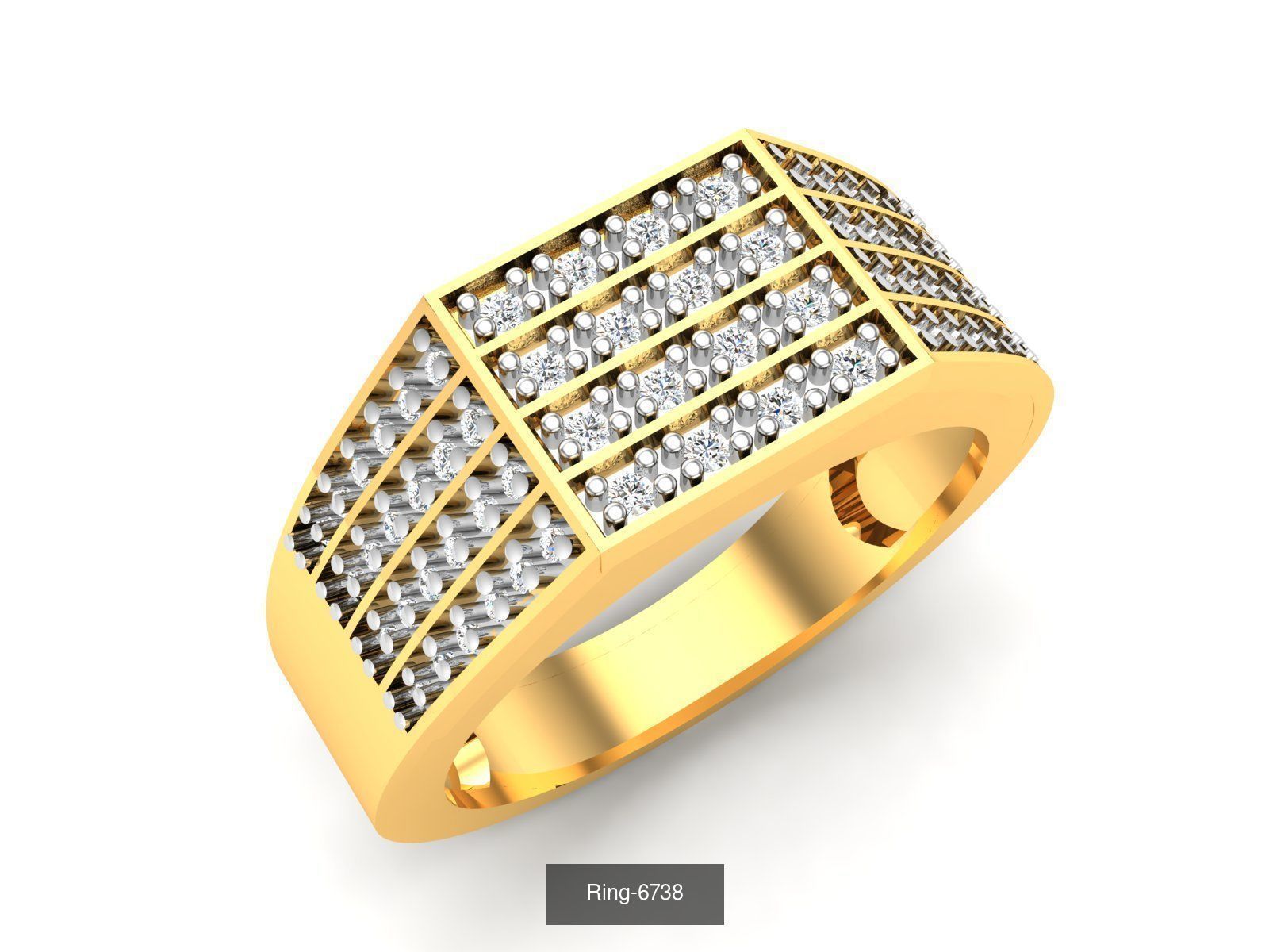 52 Groom Gents Ring 3D Model Collection_20
