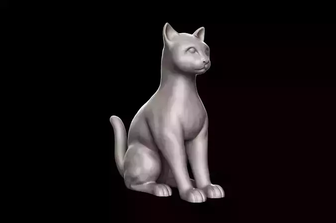 Cat Statue