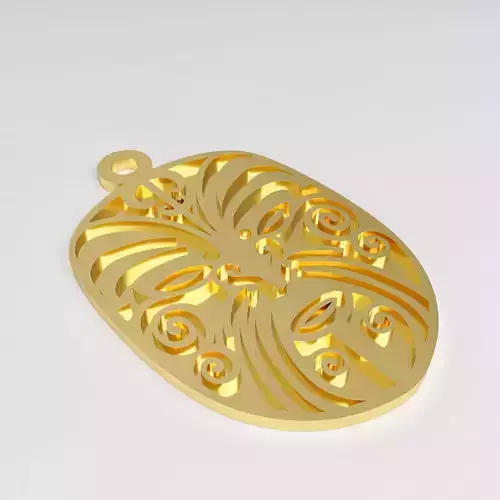 Maori pendant face 