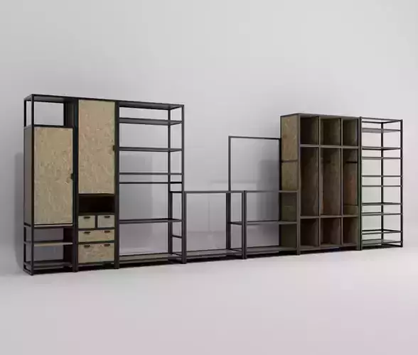 Industrial Furniture mini set